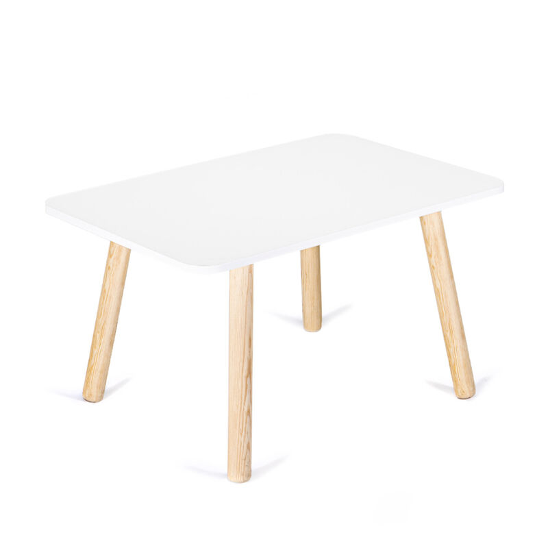Mesa Rectangular Amplia de Madera para Ni&ntilde;os Y ... image number null