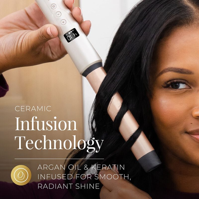 Curling Wand Remington Shine Therapy, Aceite De... image number null