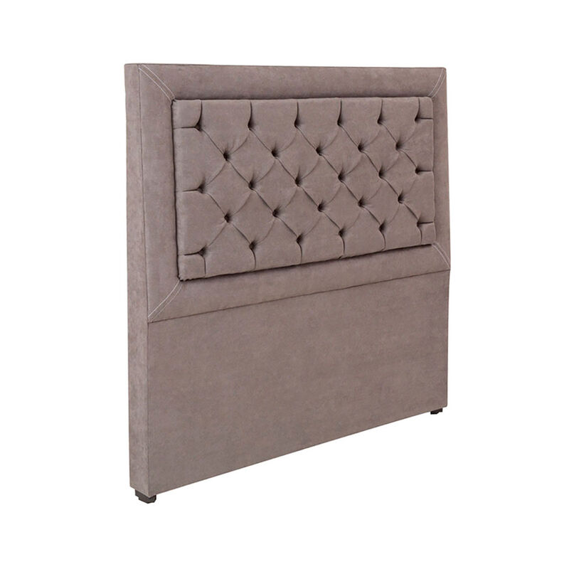 Cabecera Individual Dicasa Mary Gris Oscuro image number null