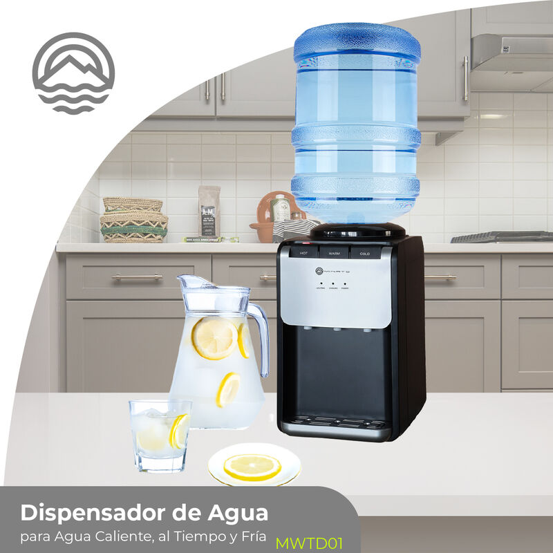 Minato Dispensador De Agua Fr&iacute;a/Caliente 3 Grif... image number null