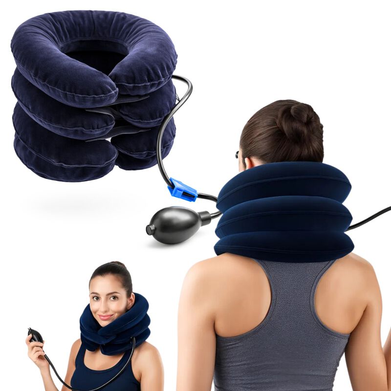 Collar&iacute;n Cervical Inflable De Tracci&oacute;n &ndash; Alivio... image number null