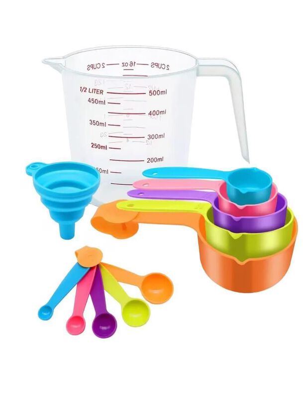 Set cucharas medidoras Generico de pl&aacute;stico 12 ... image number null