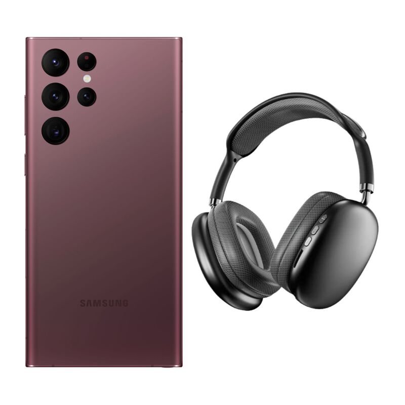 Galaxy S22 Ultra 128GB Borgoña Reacondicionado ... image number null