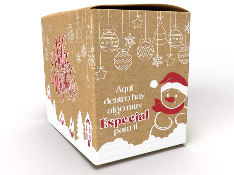 Caja Kraft 36x25x33 para Despensa Navide&ntilde;a image number null