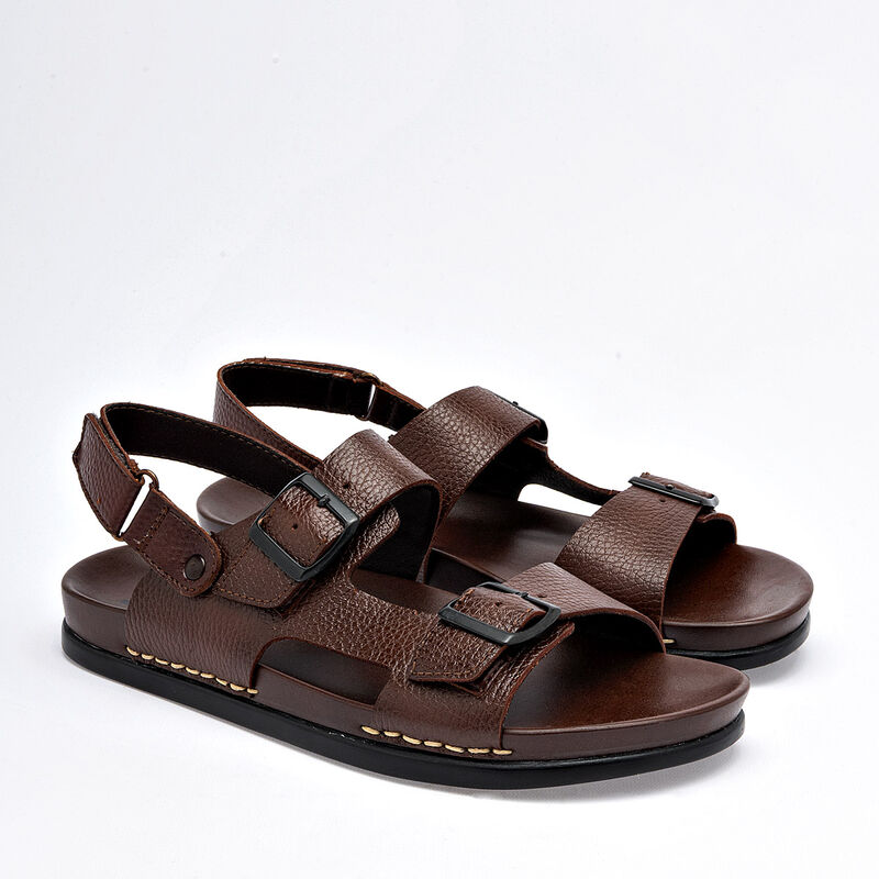 Lobo Solo sandalia para hombre caf&eacute; cod 141290-... image number null