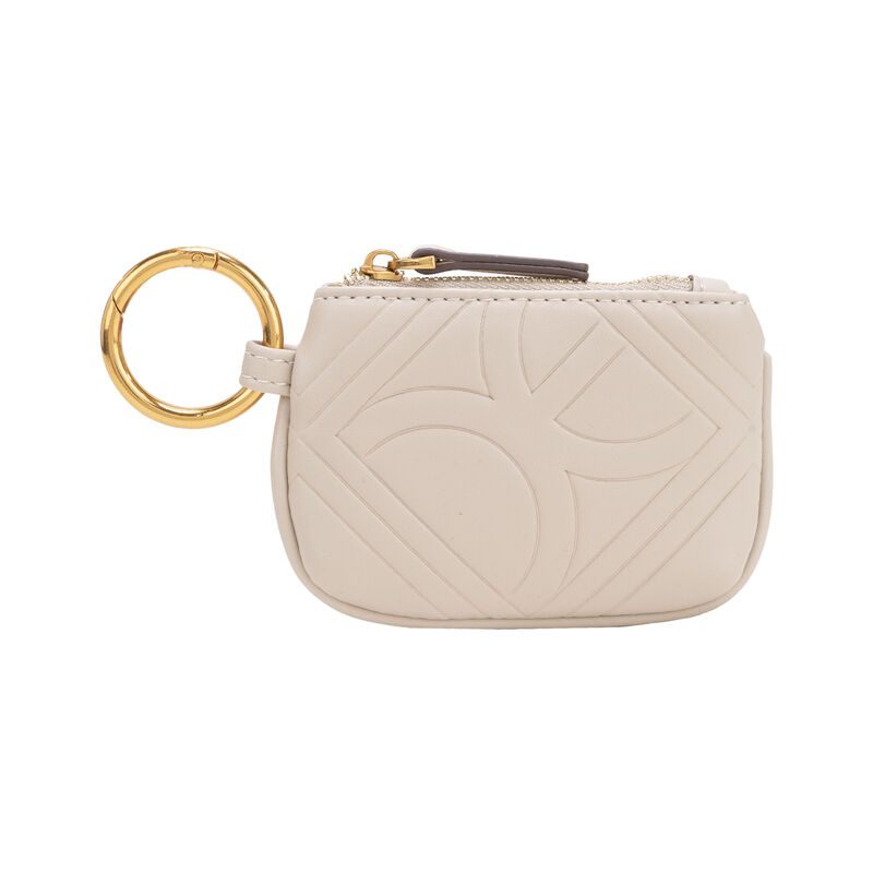 Bolsa Tote Chica Con Monedero Color Camel image number null