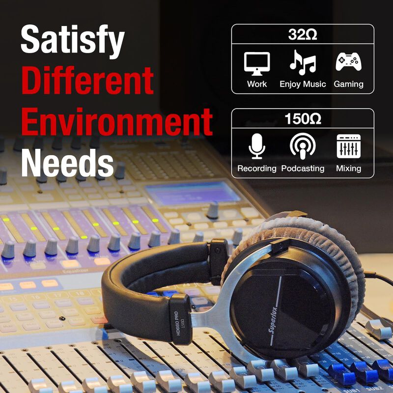 Auriculares Superlux Hd 660pro, 32 Ohmios, Grab... image number null