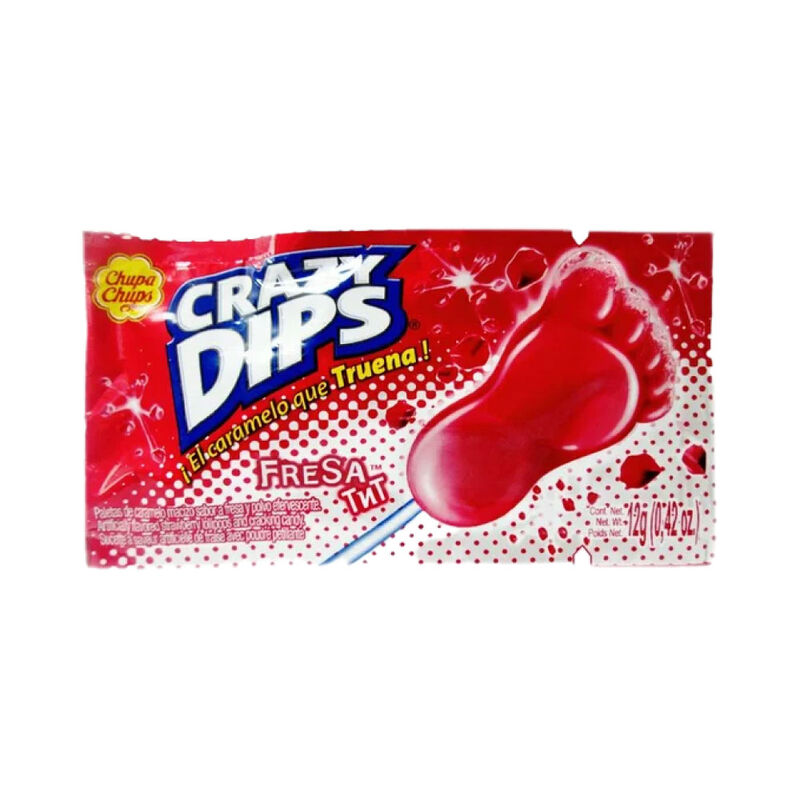 CRAZY DIPS FRESA 12 GR                 . image number null