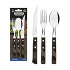 Juego De Cubiertos Tramontina 29899811 Polywood 3 Piezas Mangos De Madera End