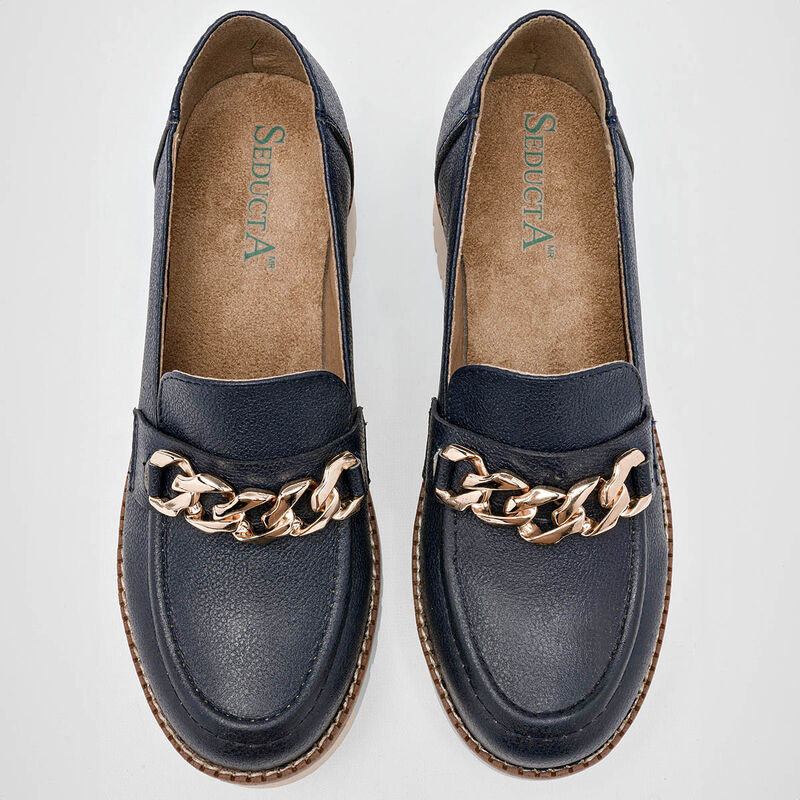 Seducta Zapatos para mujer marino image number null