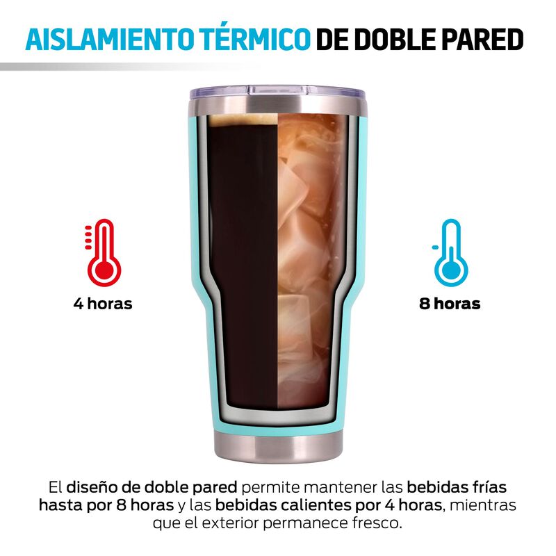 Termo y Vaso Térmico 800 ml Redlemon image number null