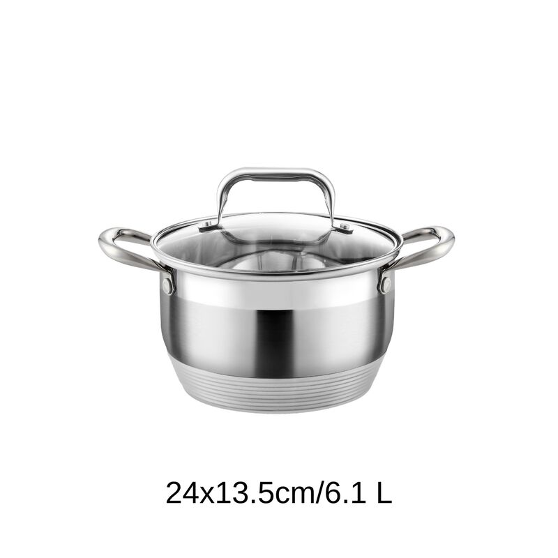 Juego De Bater&iacute;a De Cocina De Acero Inoxidable ... image number null