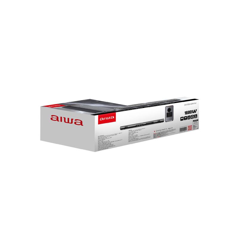 Barra De Sonido Aiwa Wireless 160w | Awsbh23ww ... image number null
