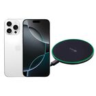 iPhone 16 Pro Max 256GB Blanco E-SIM Nuevo + Cargador Gen&eacute;rico