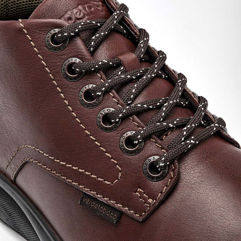 Verde T Bota De Piel Para Hombre Caf&eacute; Cod 12944... image number null