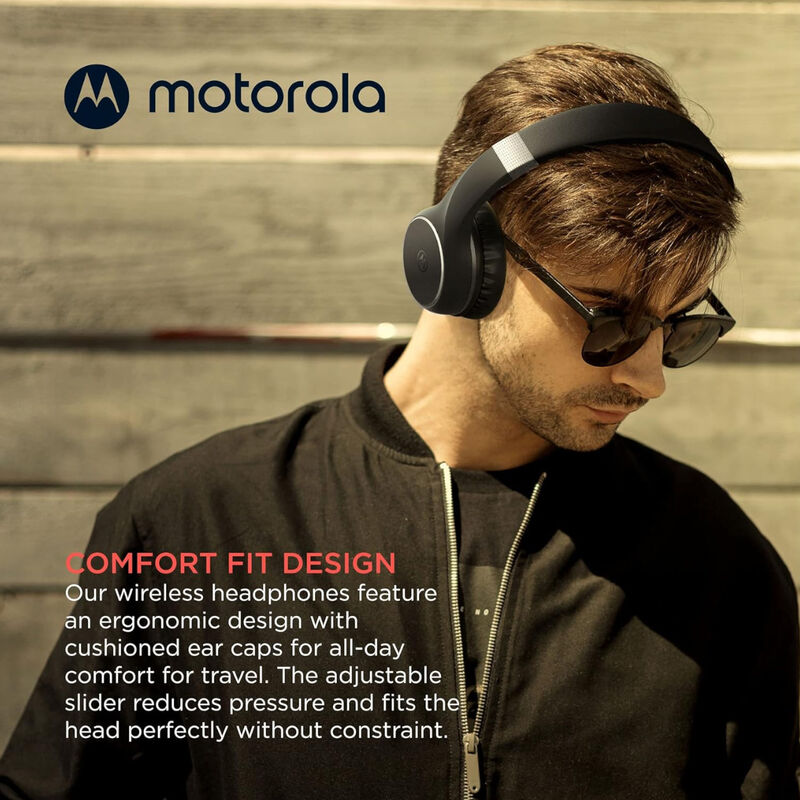 Audífonos Inalámbricos Over-ear Motorola 24 hrs... image number null