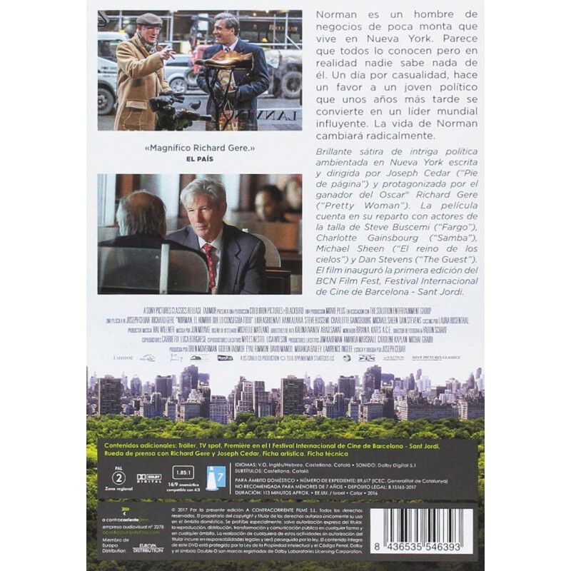 Norman, El Hombre Que Lo Consegu&iacute;a Todo [dvd] image number null