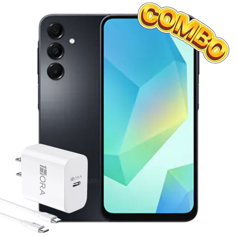 Combo Galaxy A16 Doble Sim 128GB/6RAM Negro + A... image number null