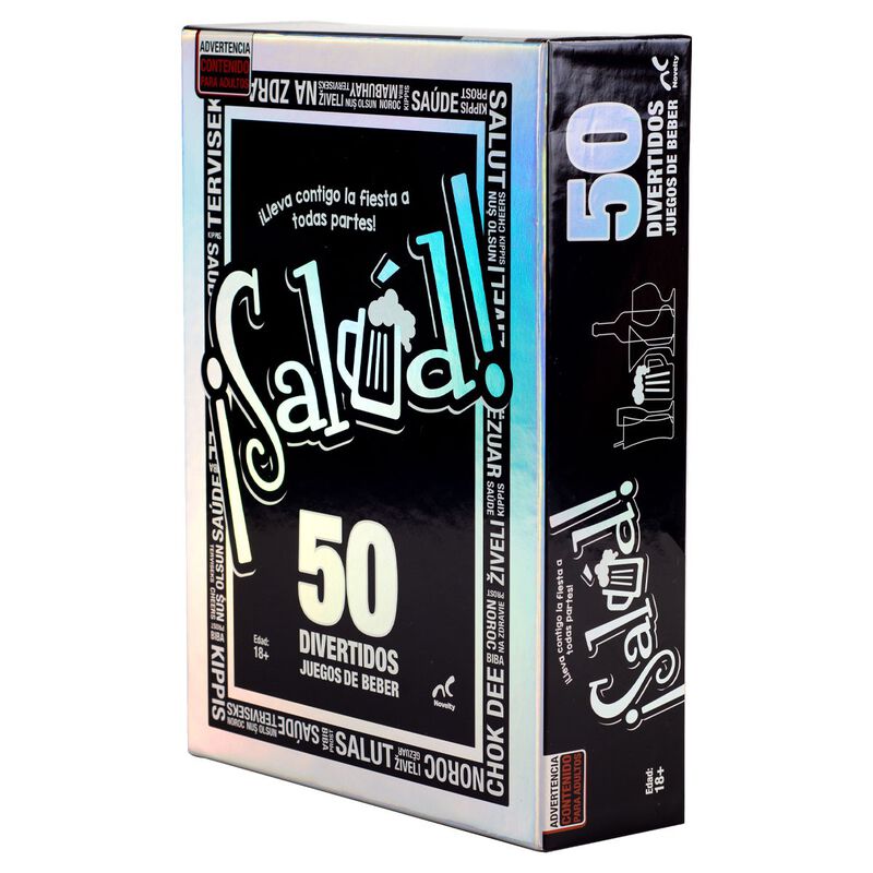 Juego de Mesa para Fiestas &iexcl;Salud! 50 Juegos de... image number null
