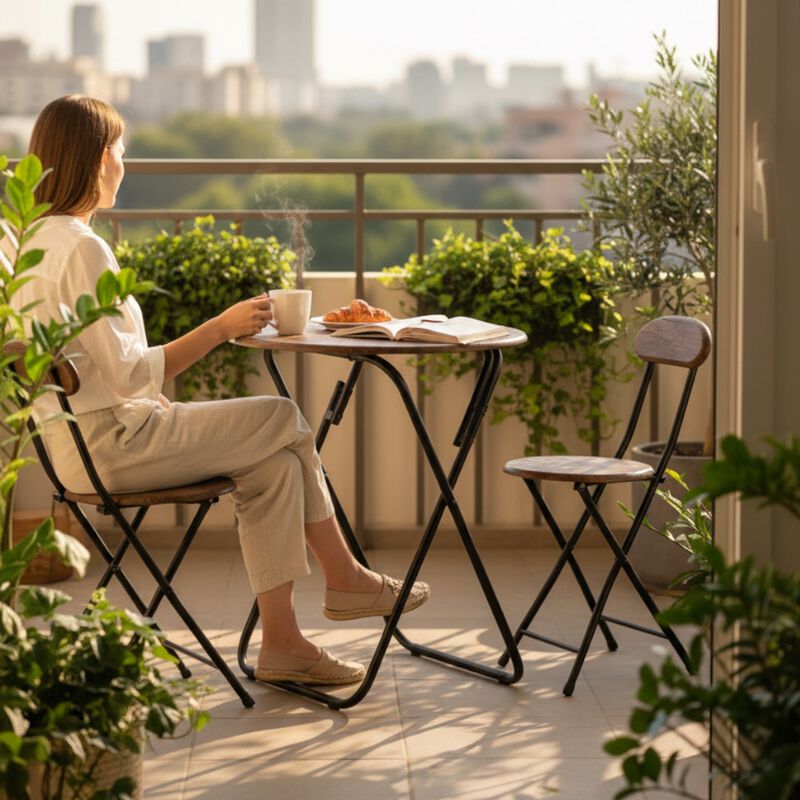Desayunador Caf&eacute; Moderno P/2personas Plegable B... image number null