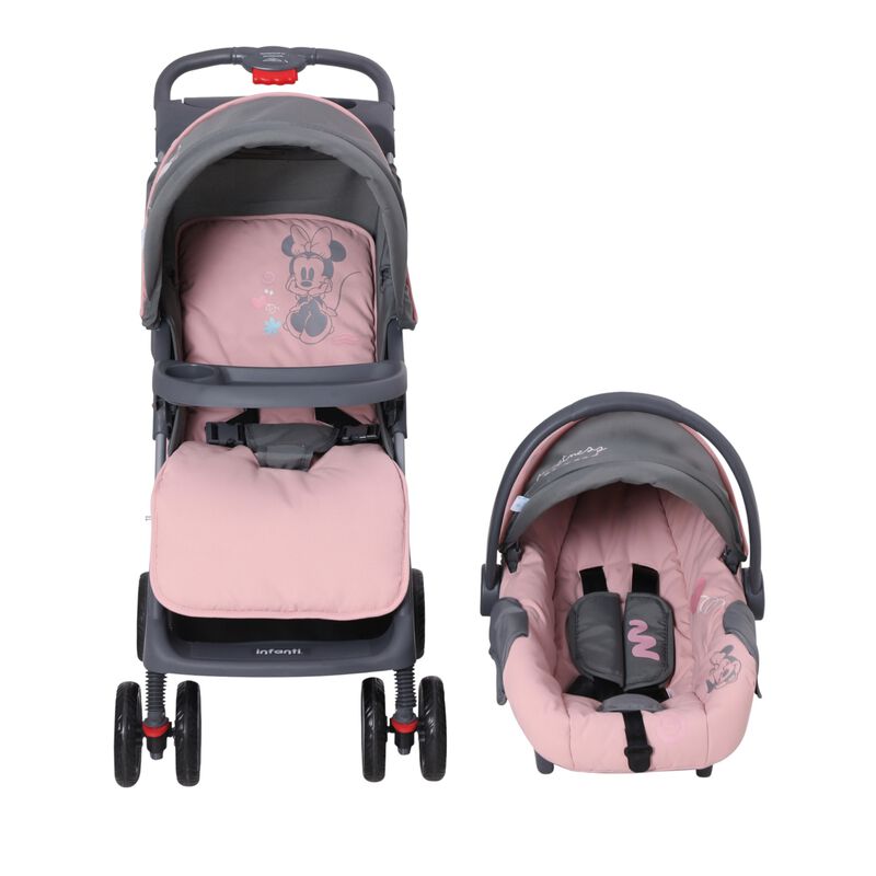 Carriola Para Bebe Disney Minnie Con Portabeb&eacute; ... image number null