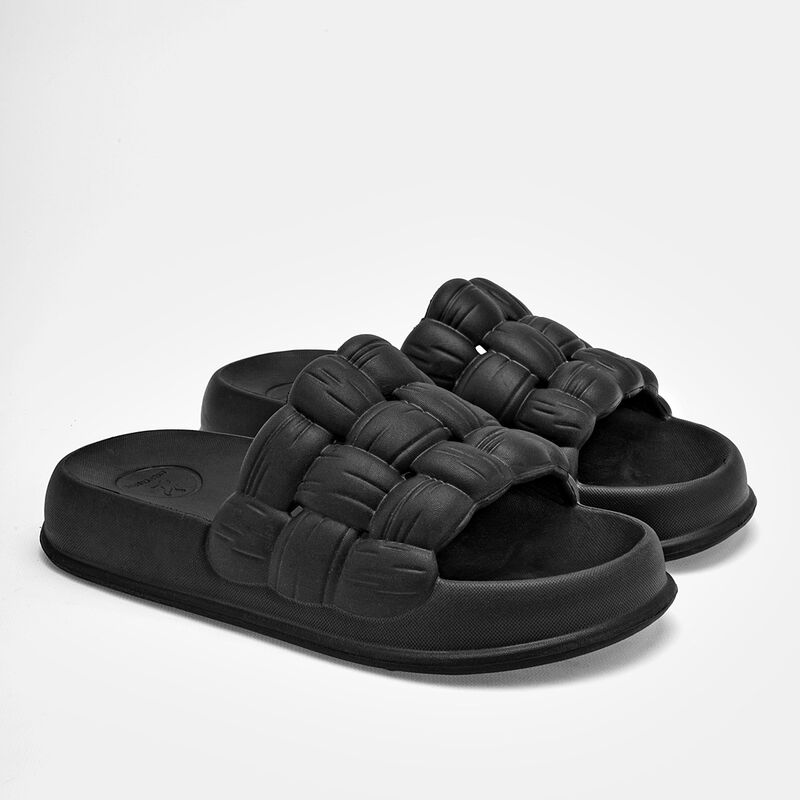 American Fire Sandalia para mujer negro image number null