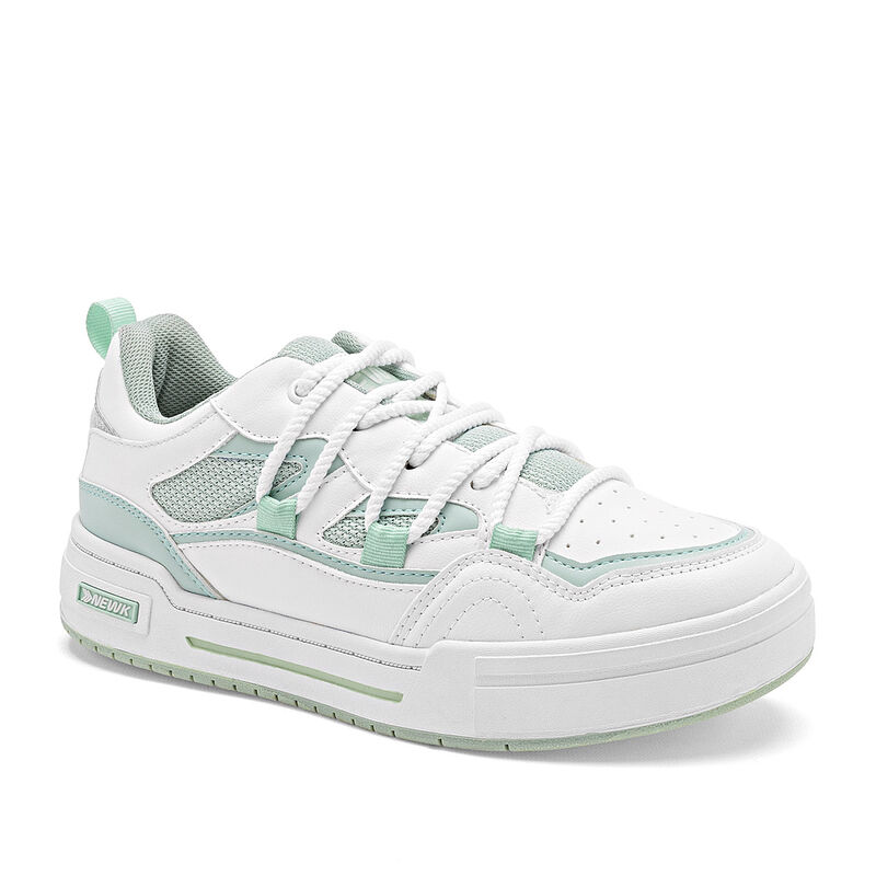 Newk Tenis urbano para mujer blanco verde image number null
