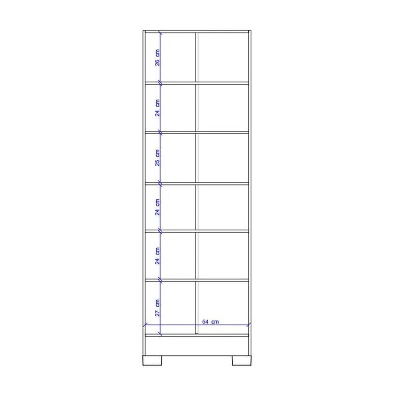 Armario Multiusos Bertolini 547 Freijo image number null