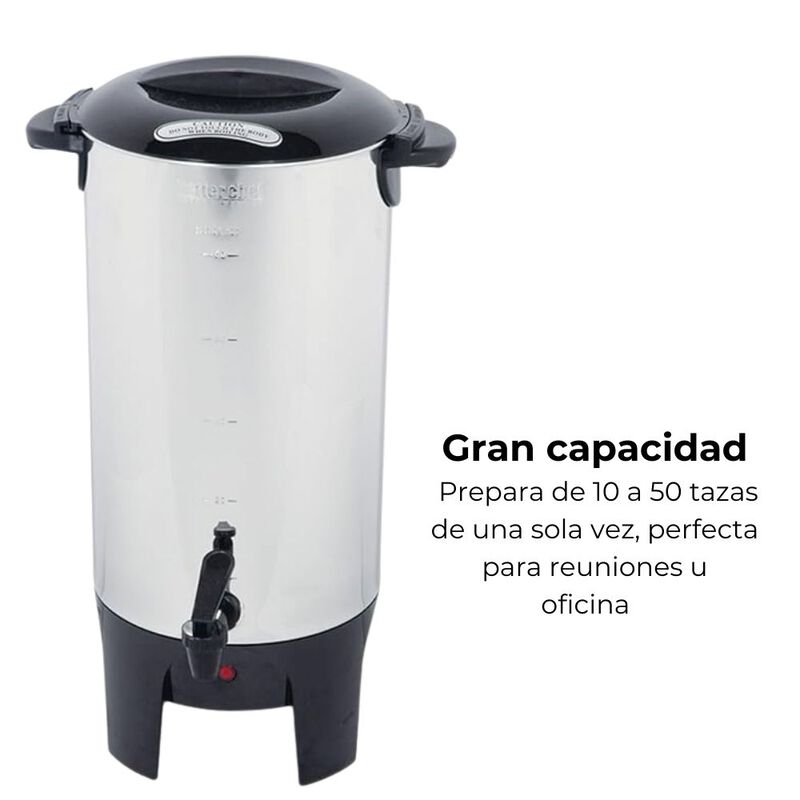 Cafetera Percoladora Better Chef Inoxidable De ... image number null