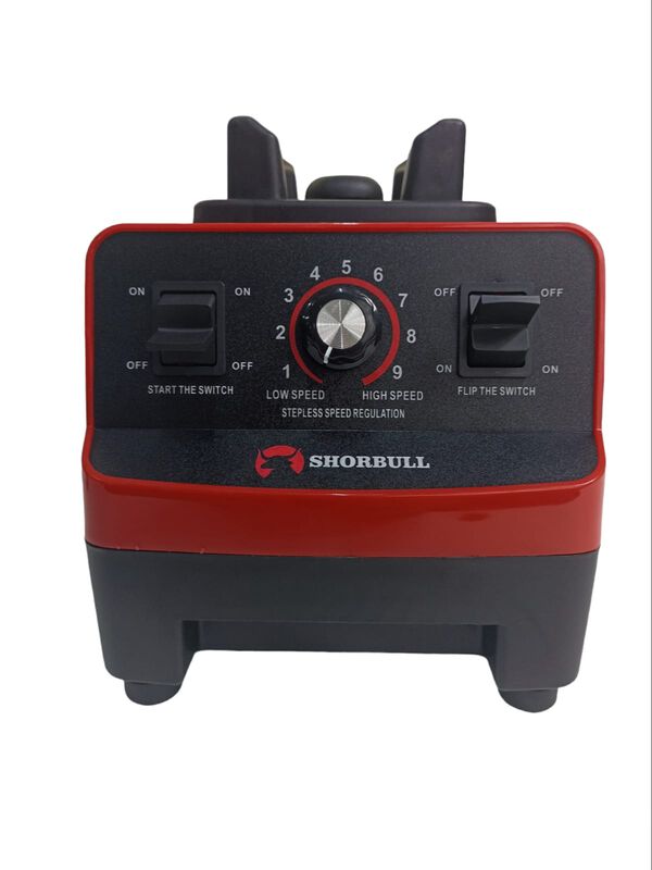 Licuadora Profesional Blender Roja Shorbull image number null