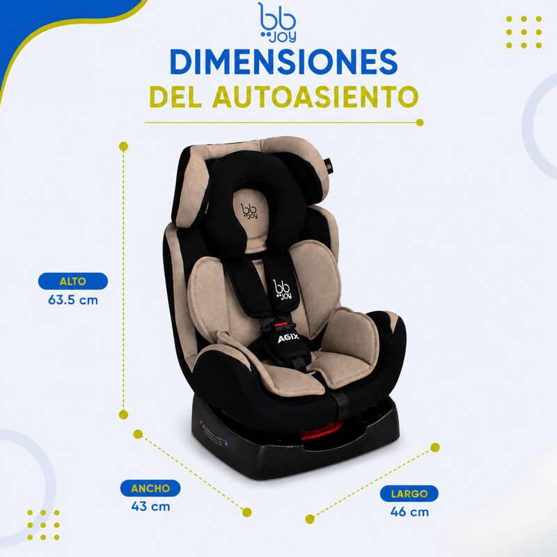 Autoasiento Agix Con Reclinaci&oacute;n Max 25 Kg Grup... image number null