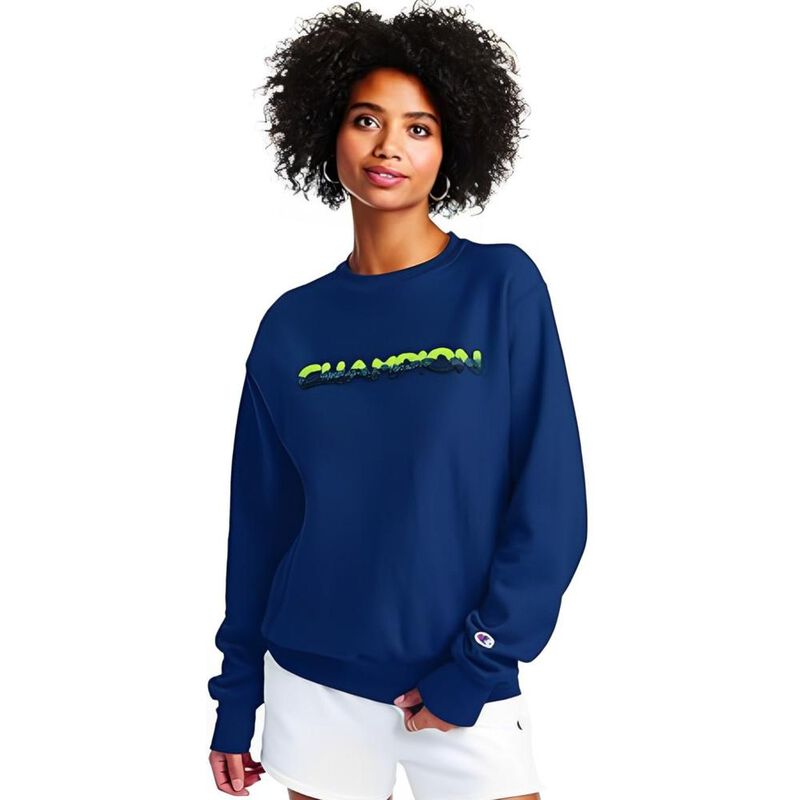 Sudadera Champion FLC Pullover para Mujer image number null
