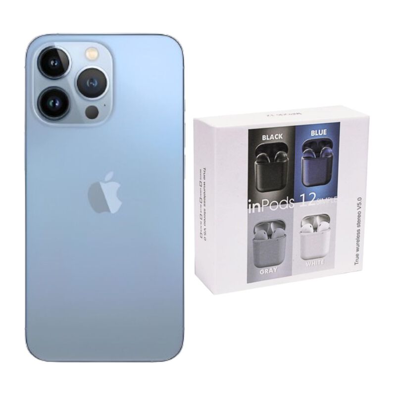 iPhone 13 Pro 128GB Azul Reacondicionado + Aud&iacute;... image number null