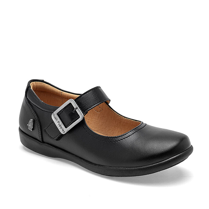 Hush Puppies Kids Zapato para ni&ntilde;a negro image number null