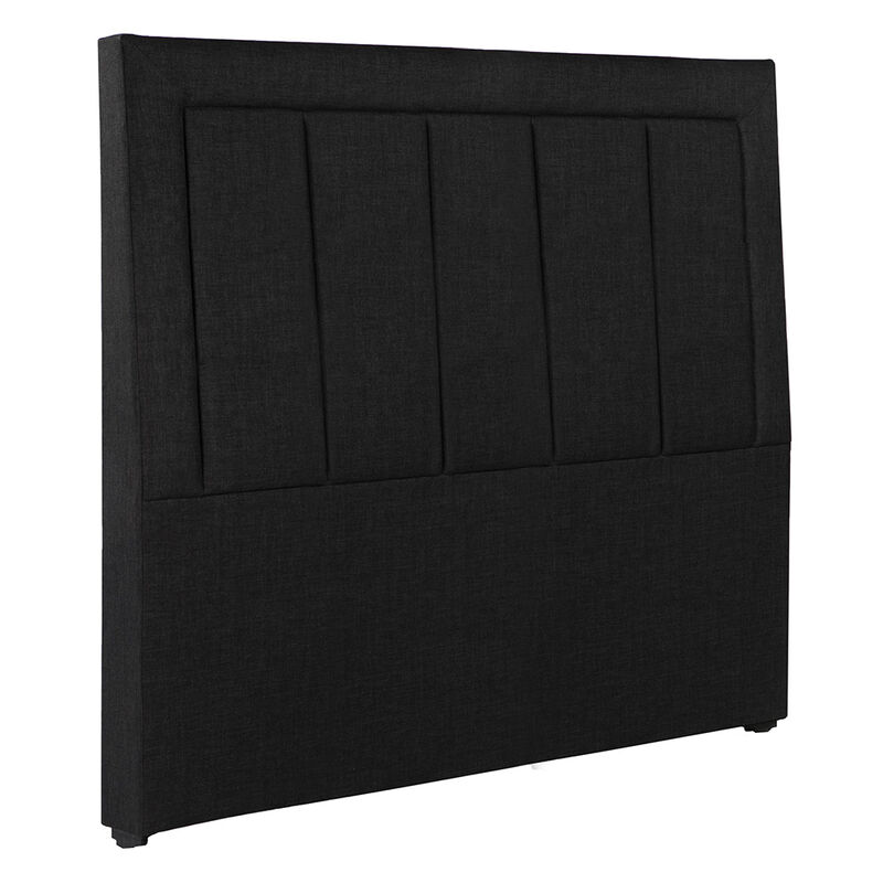 Cabecera Queen Size Dicasa Davos Negro image number null
