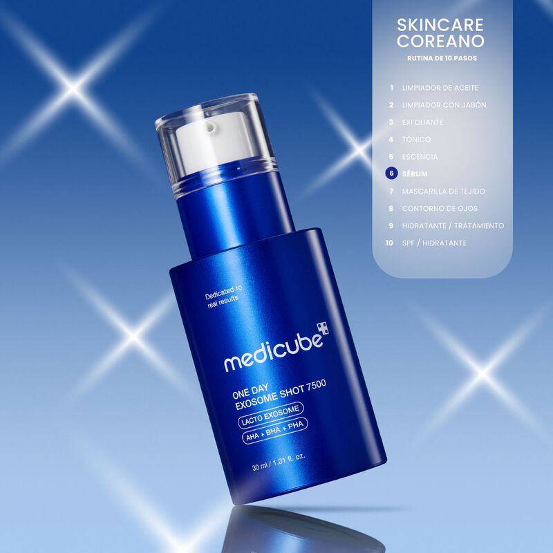 Medicube One Day Exosome Shot Pore Serum 7500 3... image number null