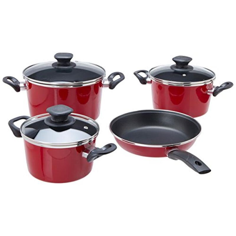 Bater&iacute;a Coral Roja 7 Piezas image number null