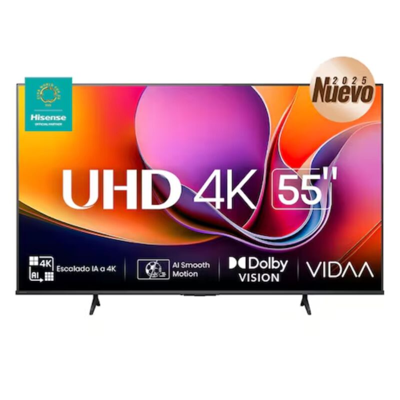 Pantalla Hisense 55A65NV 55" Smart TV Led 4K UH... image number null