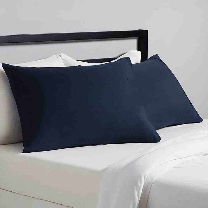 Fundas de Almohada Suaves y Duraderas Azul mari... image number null