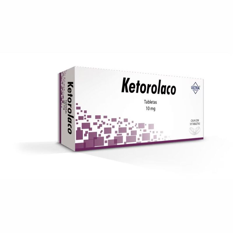 KETOROLACO ULTRA 10 MG 10 TAB image number null