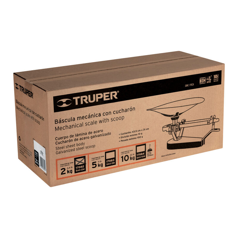 B&aacute;scula Capacidad 2 Kg Mec&aacute;nica con Cuchar&oacute;n Tr... image number null