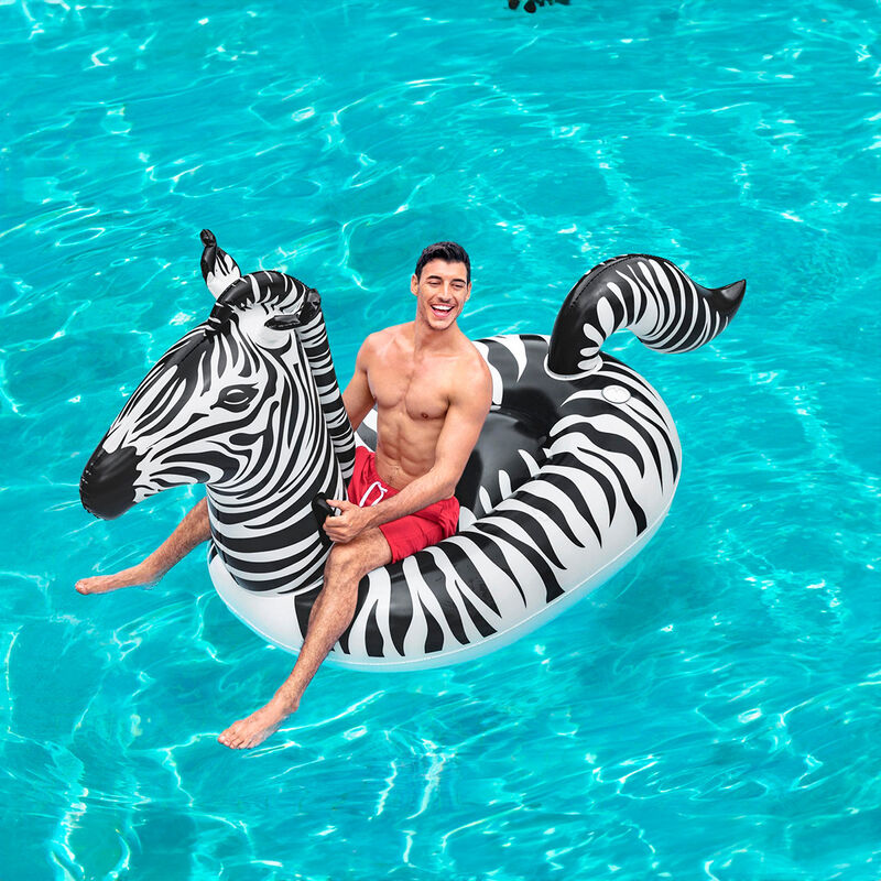 Flotador Montable Zebra 3 A&ntilde;os en Adelante con ... image number null