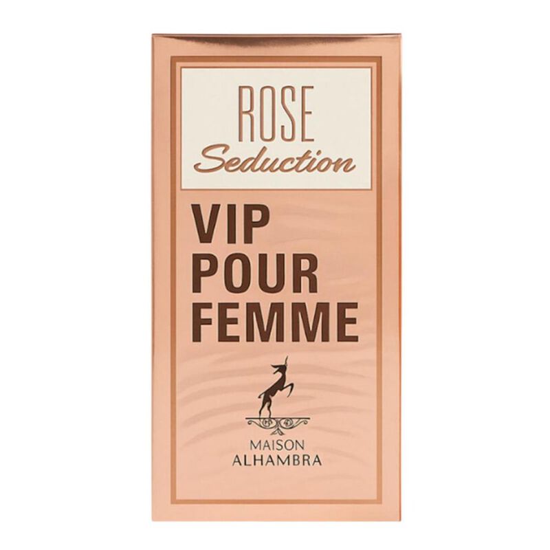 Perfume Maison Alhambra Rose Seduction Vip Pour... image number null
