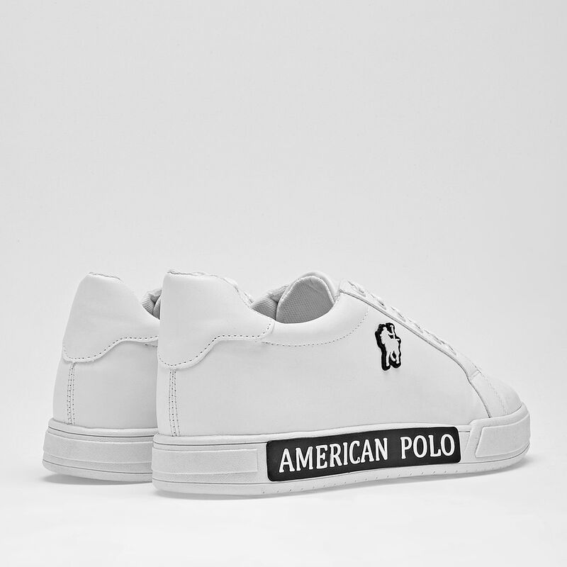 American Polo Tenis urbano para hombre blanco image number null