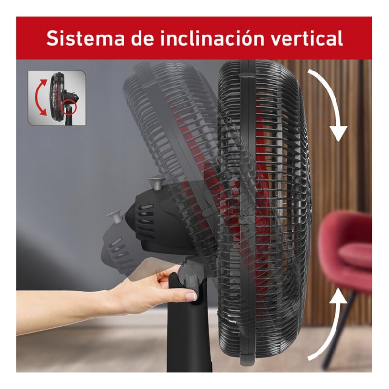 Ventilador de Pedestal T-Fal VE2913X0 45CM Turb... image number null