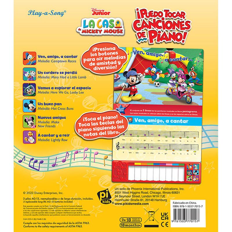 Mickey &iexcl;Puedo Tocar Canciones de Piano! image number null