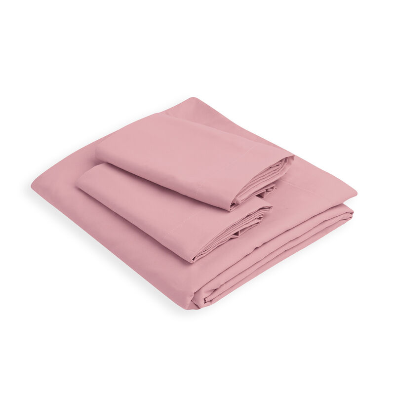 Juego de S&aacute;banas Individual Sumie Petal Rosa image number null