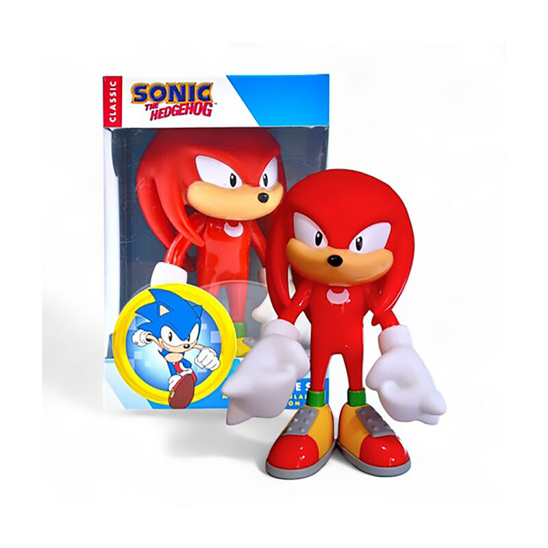 Figura Knuckles Articulada 10 Cm Cl&aacute;sico The He... image number null