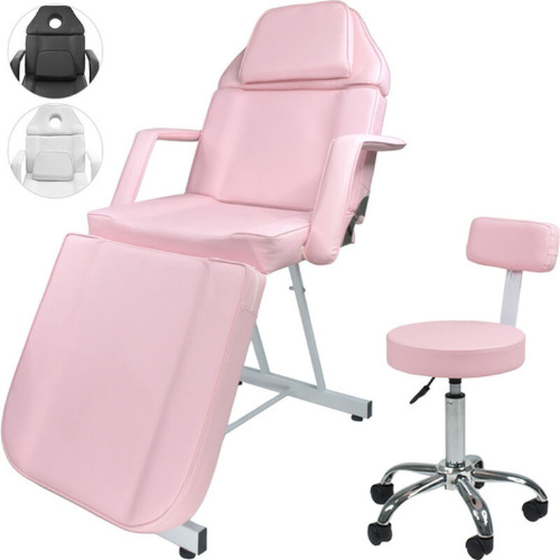 Silla Faciales Reclinable Sill&oacute;n Cama Masaje Sp... image number null