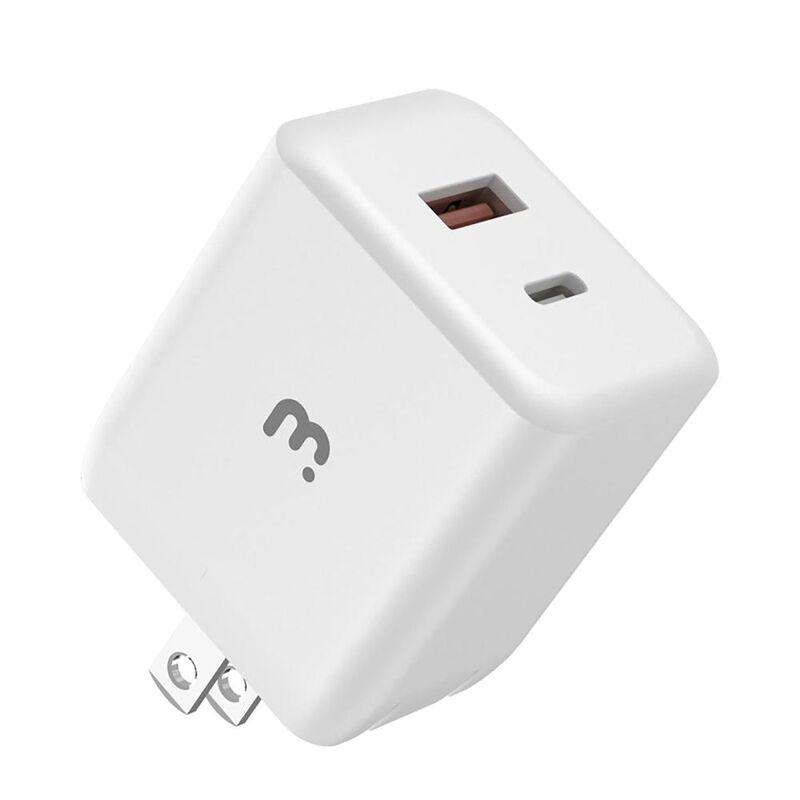 Cargador Ac Mybat 35w Gan Dual Usb-c Usb-a Univ... image number null